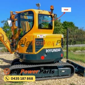 Hyundai R55 R60 R80 Excavator Glass