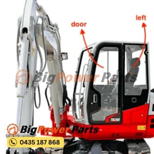 Takeuchi TB260 Excavator Glass