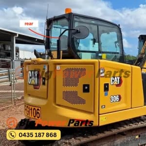 CAT 305.5 306 305.5E2 Excavator Glass