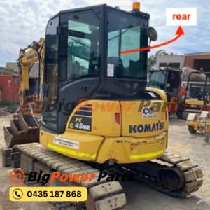Komatsu PC30MR PC45MR PC55MR-5 Excavator Glass