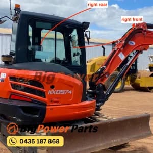 Kubota KX057-4 KX040-4 KX033-4 Excavator Glass